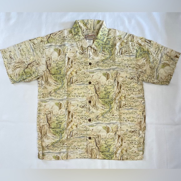 Rare Patagonia Pataloha Shirt 2007 Men's Size L Yosemite National Park 52559S7